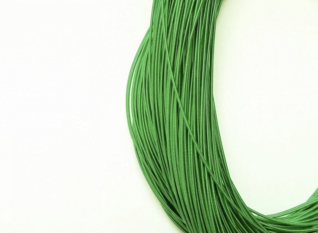 Kieta kanitelė 1,2mm 10g (žalia) 454