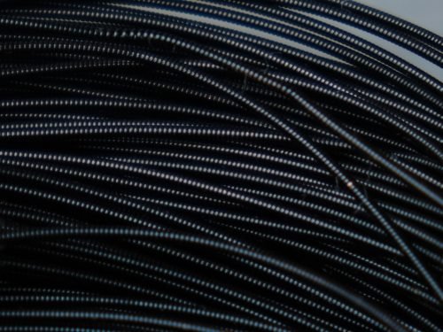 Kieta kanitelė 1mm 10g (juoda) 456