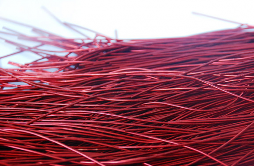 Minkšta lygi kanitelė 1mm 10g (bordo) 046