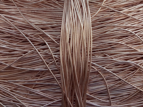 Minkšta lygi kanitelė 1mm 10g (varis) 148