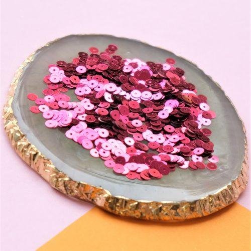 Žvyneliai Langlois Martin 4mm (rožinė) p4-2011