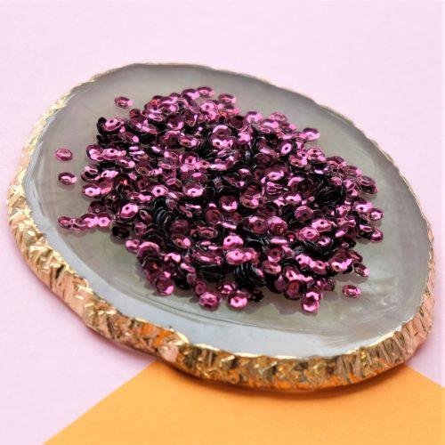 Žvyneliai Langlois Martin 4mm Cup (violetinė) c4-2522