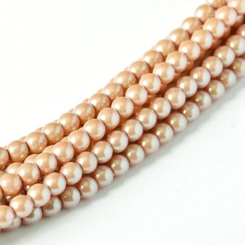 Glass Pearl Shell 3 mm Himalayan Salt 30004