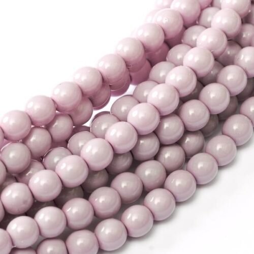 Glass Pearls Shiny 3 mm Lilac 48224