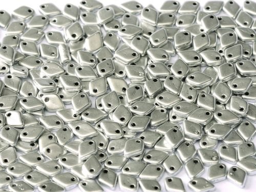 Karoliukai Dragon® Scale Bead 1,5 x 5 mm Aluminium Silver (sidabras) 017000