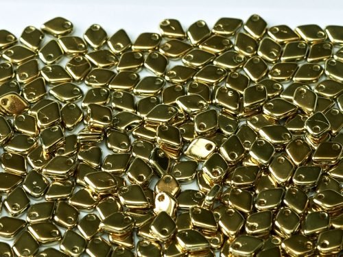 Karoliukai Dragon® Scale Bead 1,5 x 5 mm Crystal Amber Full