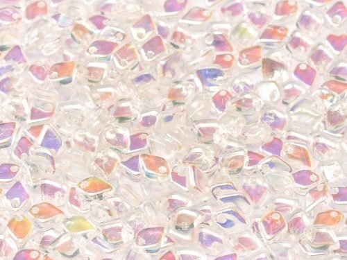Karoliukai Dragon® Scale Bead 1,5 x 5 mm Crystal AB