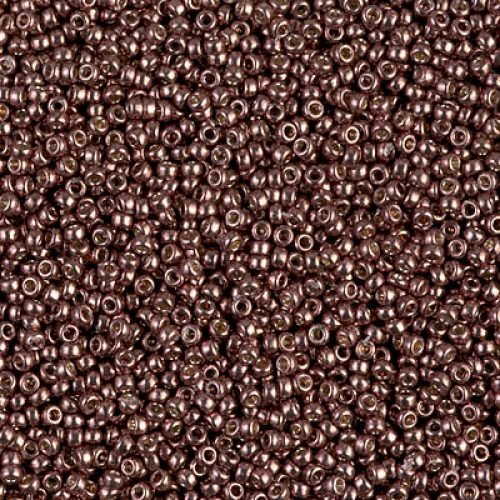Biseris Seed Beads 15/0 Duracoat Galvanized Dk Mauve (ruda) 4213