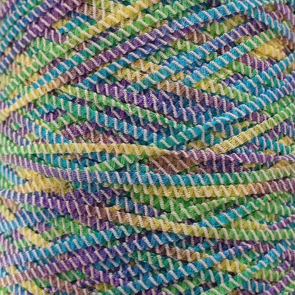 Dekoratyviniai siūlai White ZigZag thread