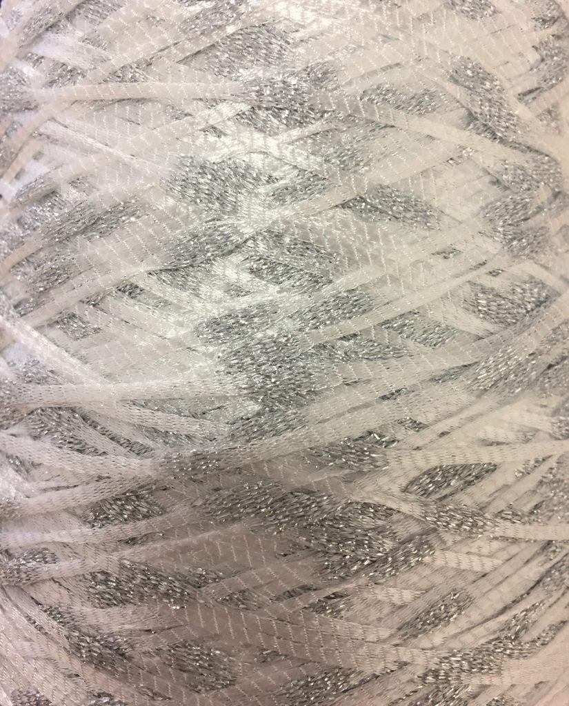 Dekoratyviniai siūlai Silver & White thread
