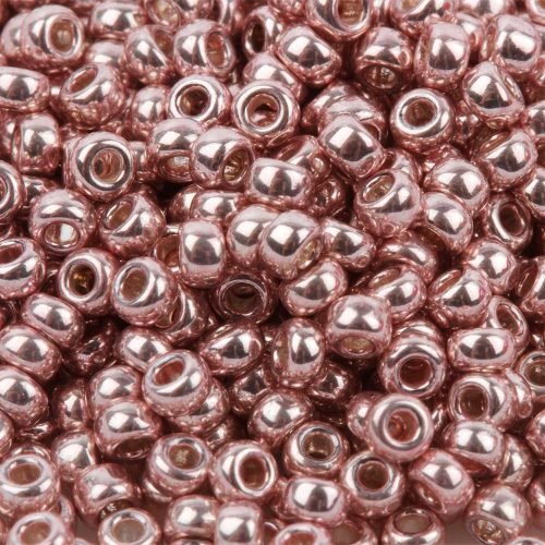 Biseris Seed Beads 11/0 Galvanized Lt. Rose (rožinė) 1061L