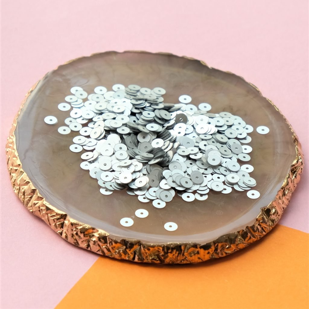 Žvyneliai Langlois Martin 4mm Metallic Mat (pilka) p4-10.001