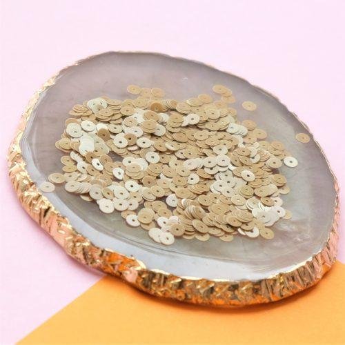 Žvyneliai Langlois Martin 4mm (ruda) p4-6065