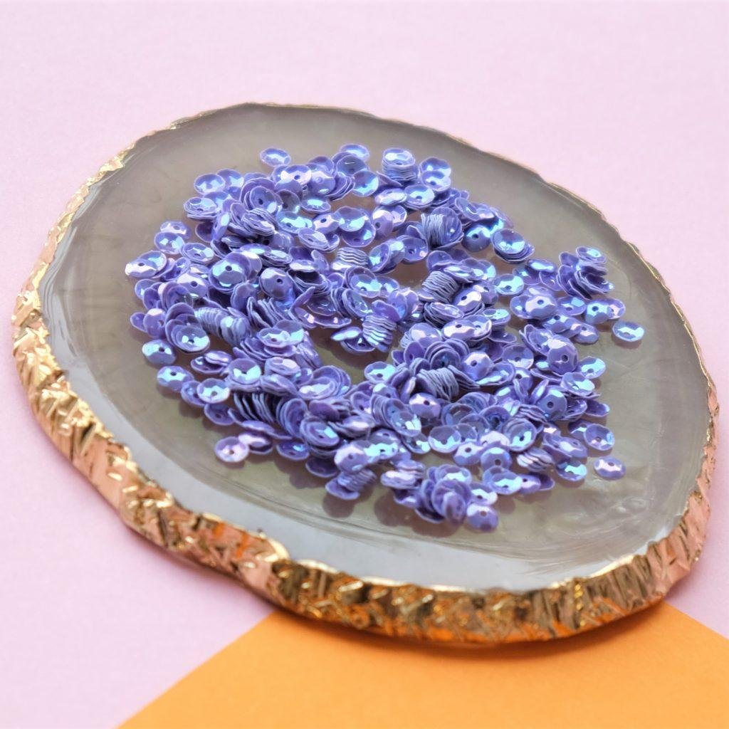 Žvyneliai Langlois Martin 4mm Cup (violetinė) c4-5026