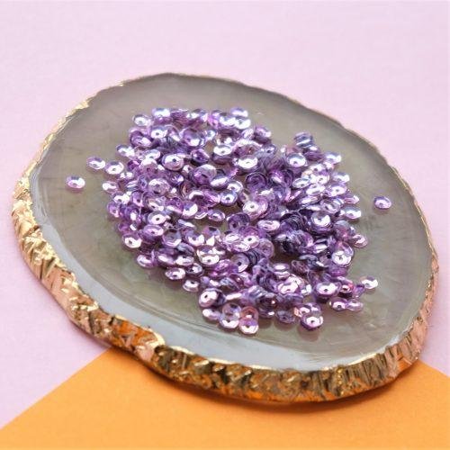 Žvyneliai Langlois Martin 4mm Cup (violetinė) c4-8010