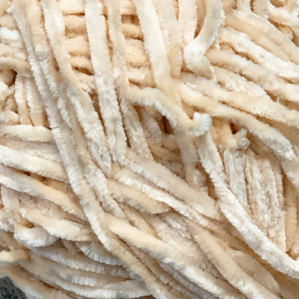Šenilinis siūlas (oranžinė)