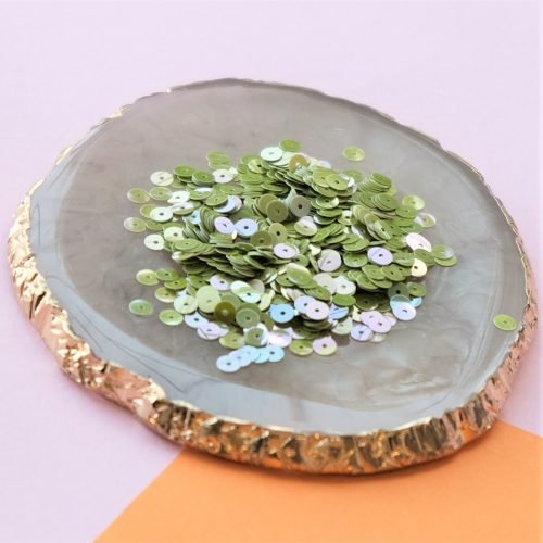 Žvyneliai Langlois Martin 4mm (žalia) p4-5148