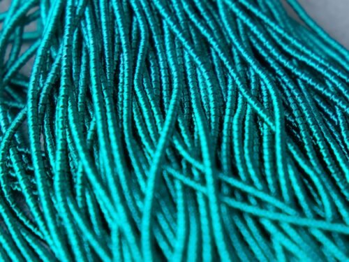 Faktūrinė minkšta kanitelė  2,1mm 10g (žalia) 714