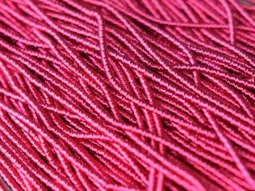 Faktūrinė minkšta kanitelė  2,1mm 10g (rožinė) 724