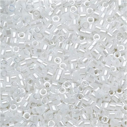 Biseris Delica 11/0 White Pearl (balta) DB0201