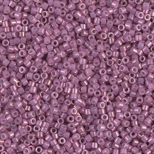 Biseris Delica 11/0 Pink Luster Opaque Mauve (violetinė) DB0253