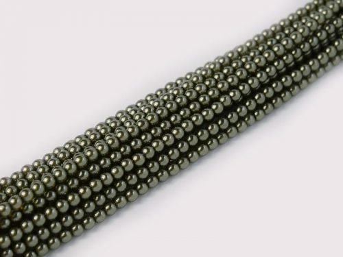 Karoliukai Pearl Crystal 2 mm Crystal 63565 (žalia)