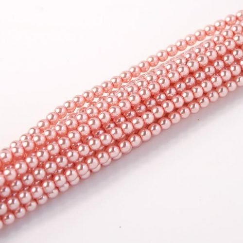 Karoliukai Pearl Crystal 2 mm Crystal 63744 (rožinė)