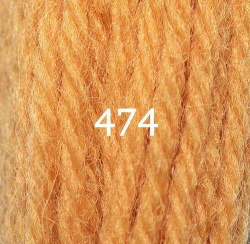 Appletons Wool vilnoniai siuvinėjimo siūlai (oranžinė) - Image 5
