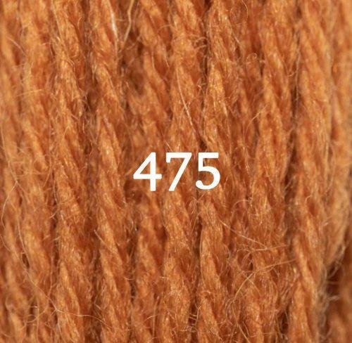Appletons Wool vilnoniai siuvinėjimo siūlai (oranžinė) - Image 6
