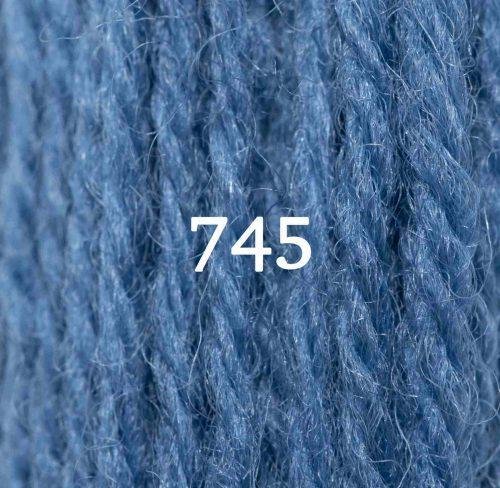 Appletons Wool vilnoniai siuvinėjimo siūlai (mėlyna) - Image 2
