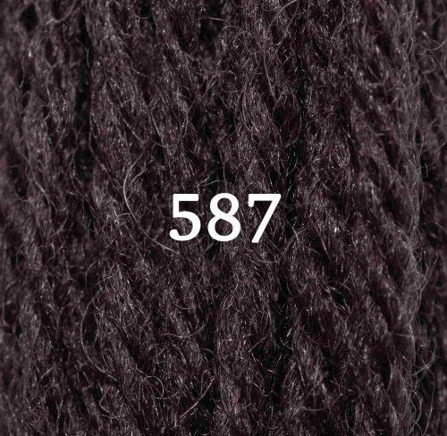 Appletons Wool vilnoniai siuvinėjimo siūlai (ruda) - Image 2