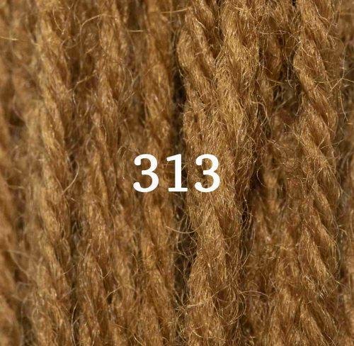 Appletons Wool vilnoniai siuvinėjimo siūlai (geltona) - Image 4
