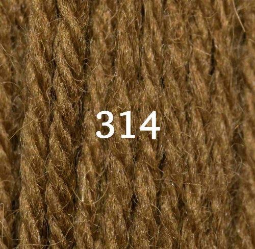 Appletons Wool vilnoniai siuvinėjimo siūlai (geltona) - Image 5