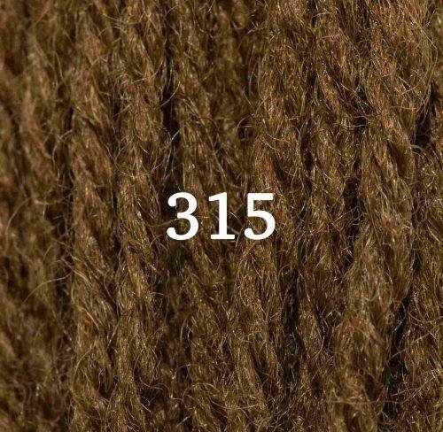 Appletons Wool vilnoniai siuvinėjimo siūlai (geltona) - Image 6