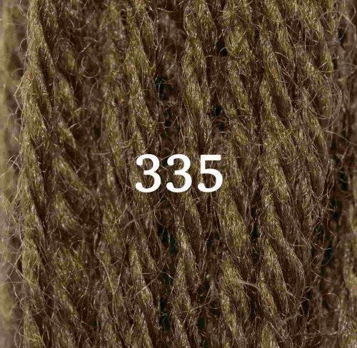 Appletons Wool vilnoniai siuvinėjimo siūlai (ruda) - Image 3