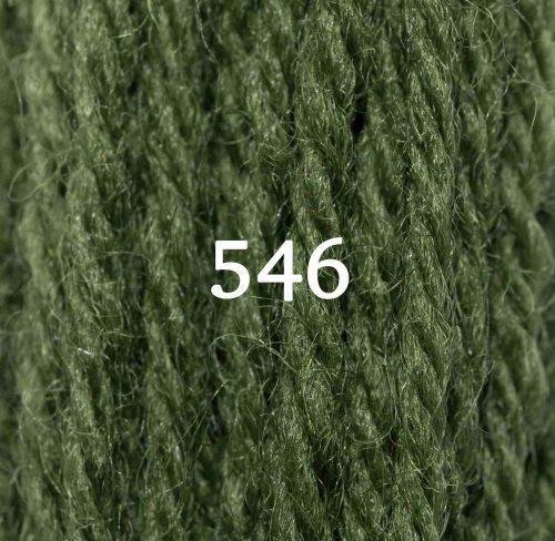 Appletons Wool vilnoniai siuvinėjimo siūlai (žalia) - Image 2