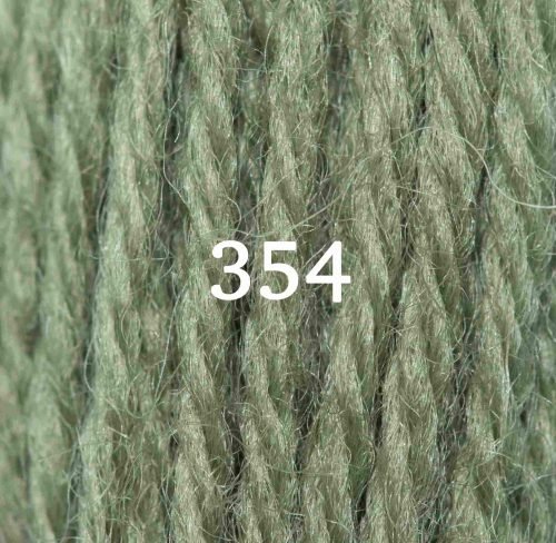 Appletons Wool vilnoniai siuvinėjimo siūlai (žalia) - Image 3