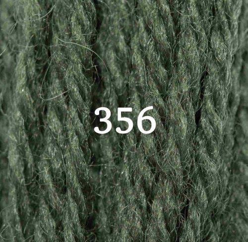 Appletons Wool vilnoniai siuvinėjimo siūlai (žalia) - Image 5