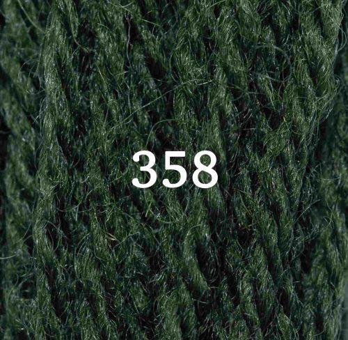 Appletons Wool vilnoniai siuvinėjimo siūlai (žalia) - Image 5