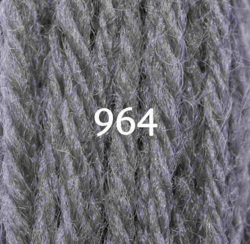 Appletons Wool vilnoniai siuvinėjimo siūlai (pilka) - Image 4