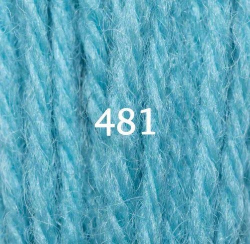 Appletons Wool vilnoniai siuvinėjimo siūlai (mėlyna) - Image 2