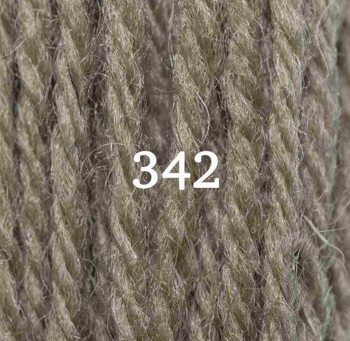 Appletons Wool vilnoniai siuvinėjimo siūlai (ruda) - Image 3