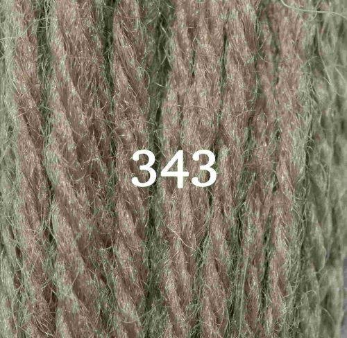 Appletons Wool vilnoniai siuvinėjimo siūlai (ruda) - Image 2