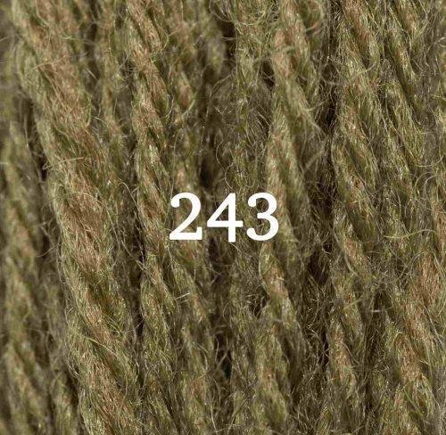 Appletons Wool vilnoniai siuvinėjimo siūlai (ruda) - Image 5