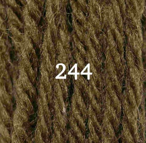 Appletons Wool vilnoniai siuvinėjimo siūlai (ruda) - Image 6