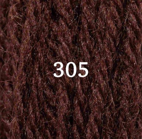 Appletons Wool vilnoniai siuvinėjimo siūlai (ruda) - Image 6