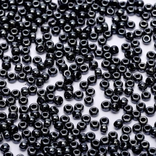 Miyuki Seed Beads 11/0 Gunmetal 0451 (juoda)