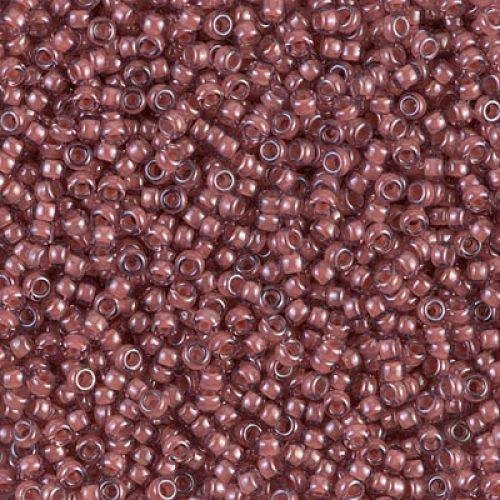 Biseris Seed Beads 11/0 Lined Berry Luster (violetinė) 0364