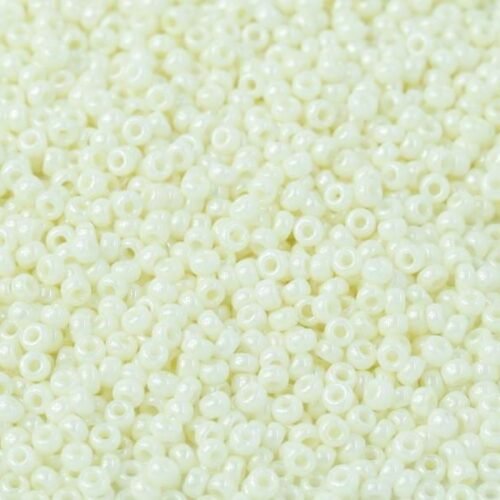 Seed Beads 11/0 Cream Ceylon (kreminė) 0594
