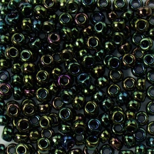 Biseris Seed Beads 11/0 Forest Green Iris (žalia) 0453